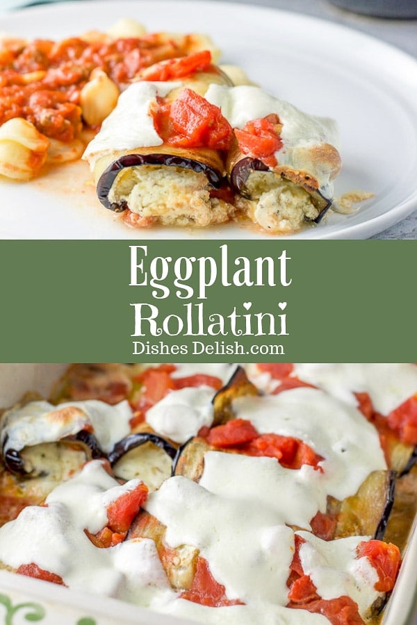 Eggplant Rollatini for Pinterest