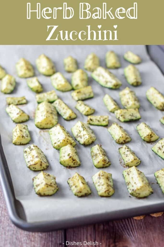 Herb Baked Zucchini for Pinterest 1