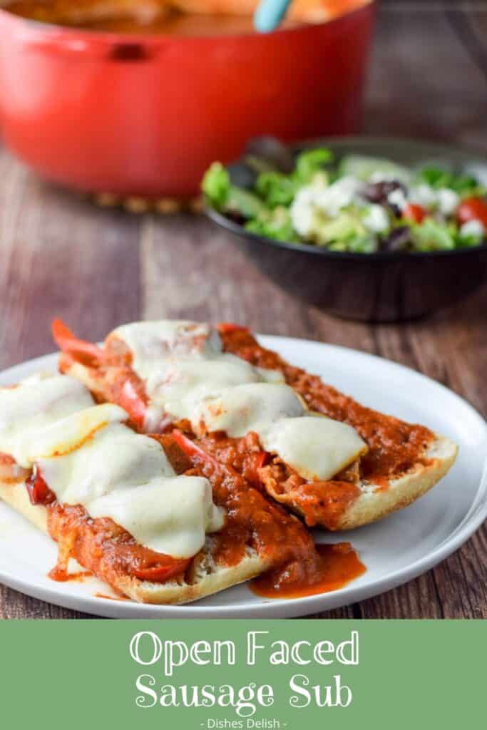Sausage Sub for Pinterest 3
