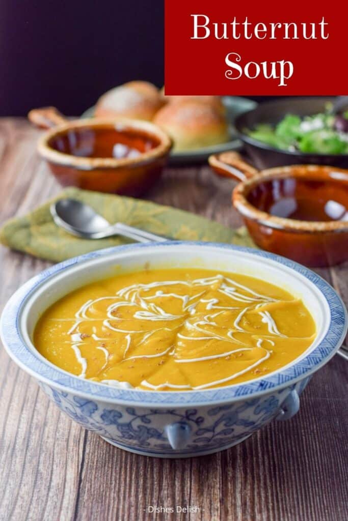 Easy Butternut Squash Soup for Pinterest 3
