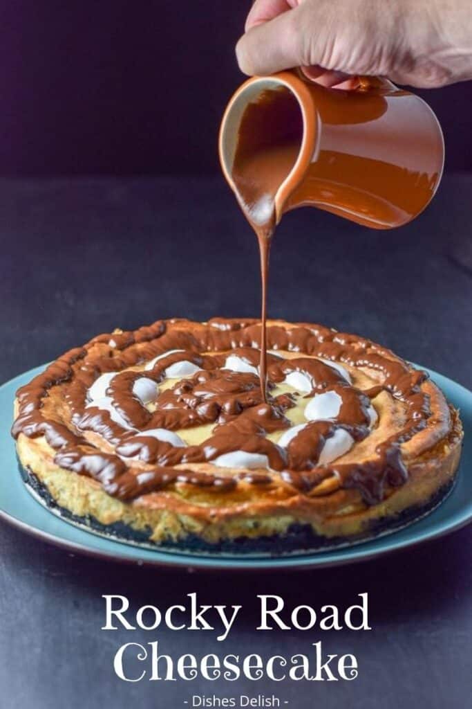 Rocky Road Cheesecake for Pinterest 2