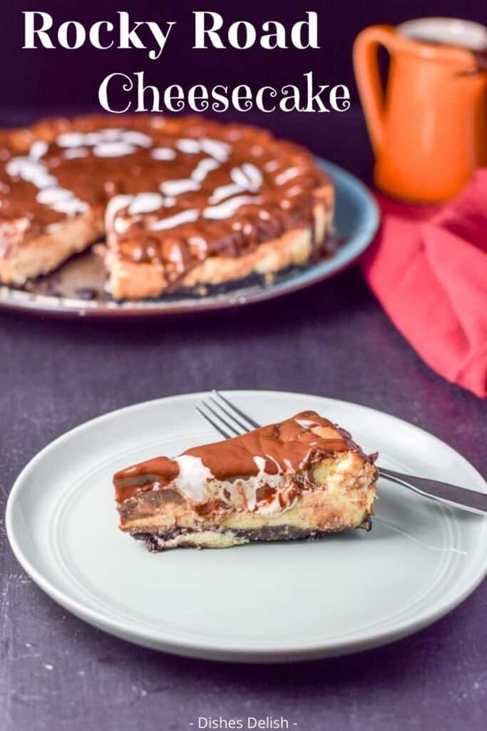 Rocky Road Cheesecake for Pinterest 4