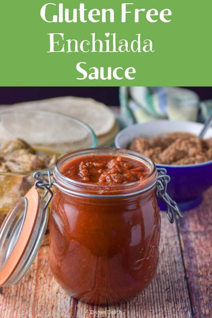 Gluten Free Enchilada Sauce Sauce for Pinterest 2