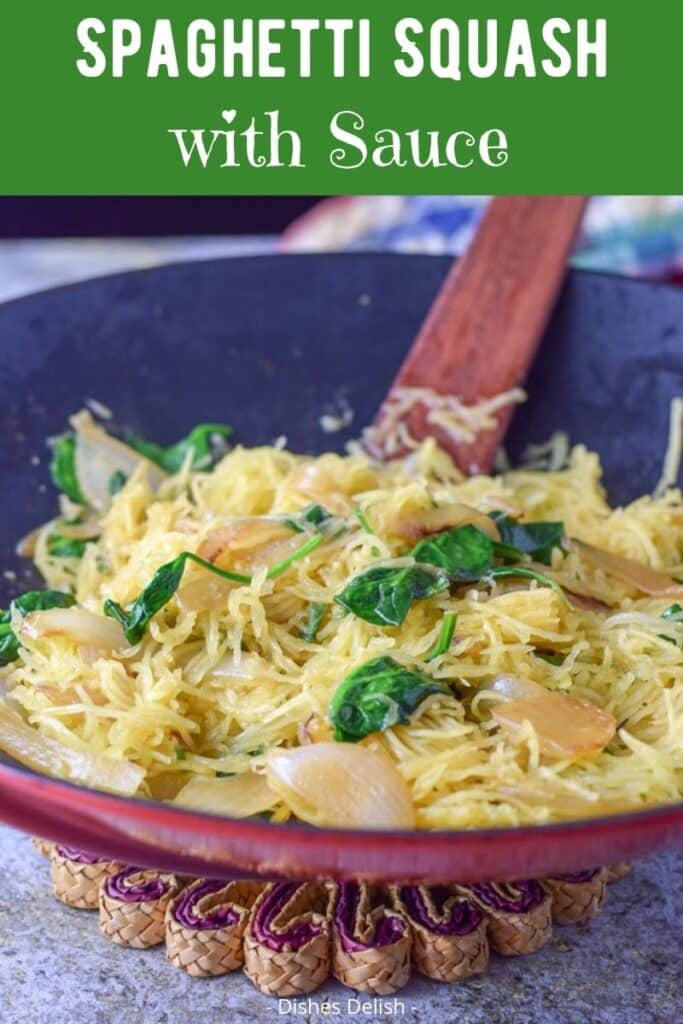 Spaghetti Squash with Sauce for Pinterest 3