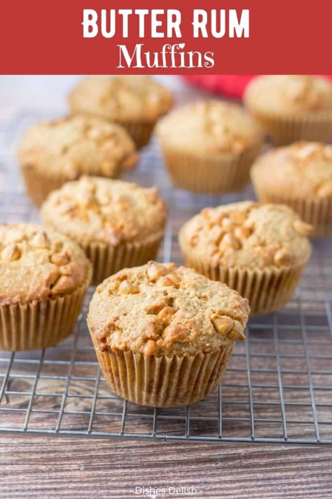 Butter Rum Muffins for Pinterest 3