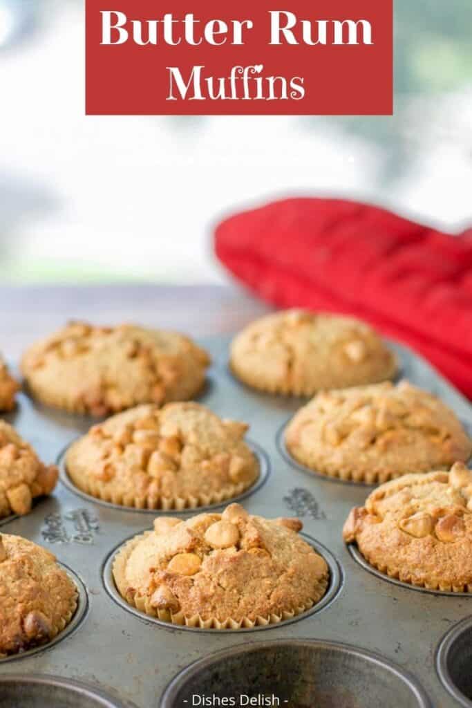 Butter Rum Muffins for Pinterest 4