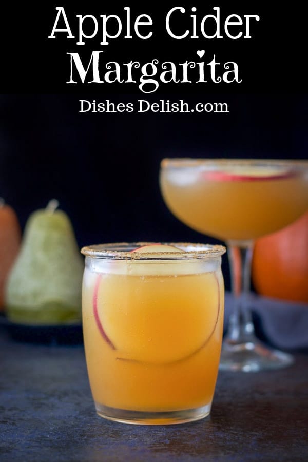 Apple Cider Margarita for Pinterest