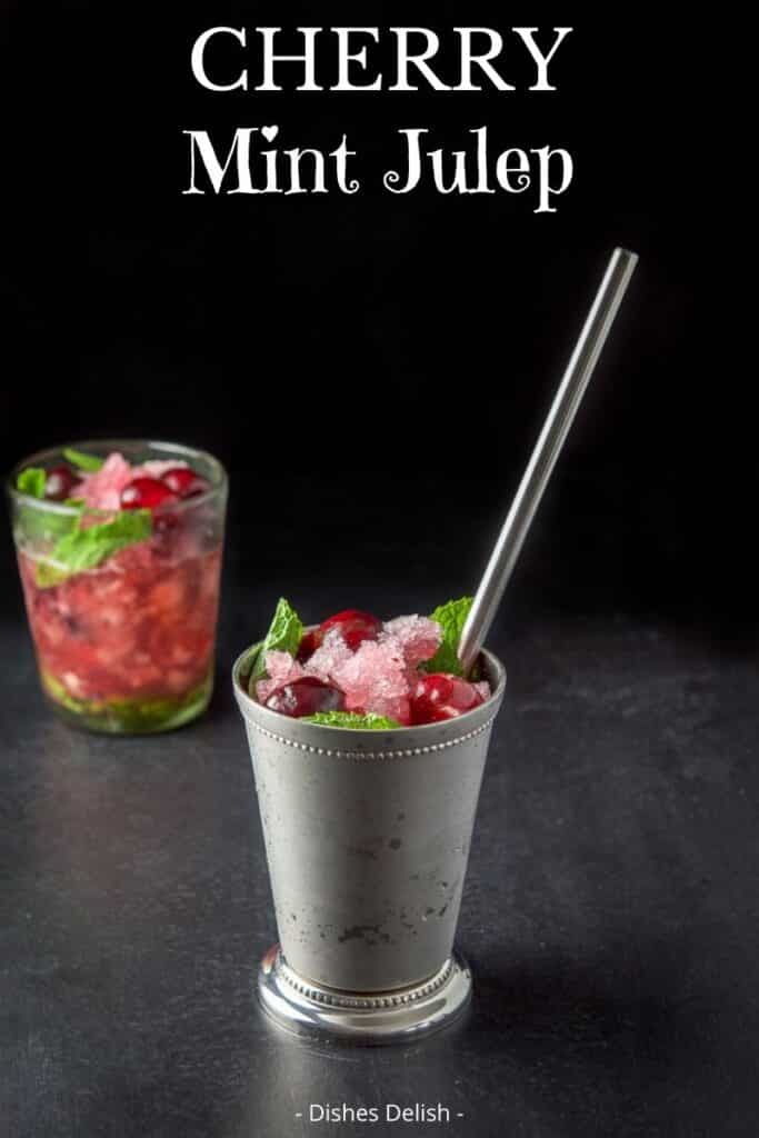 Cherry Mint Julep for Pinterest 2