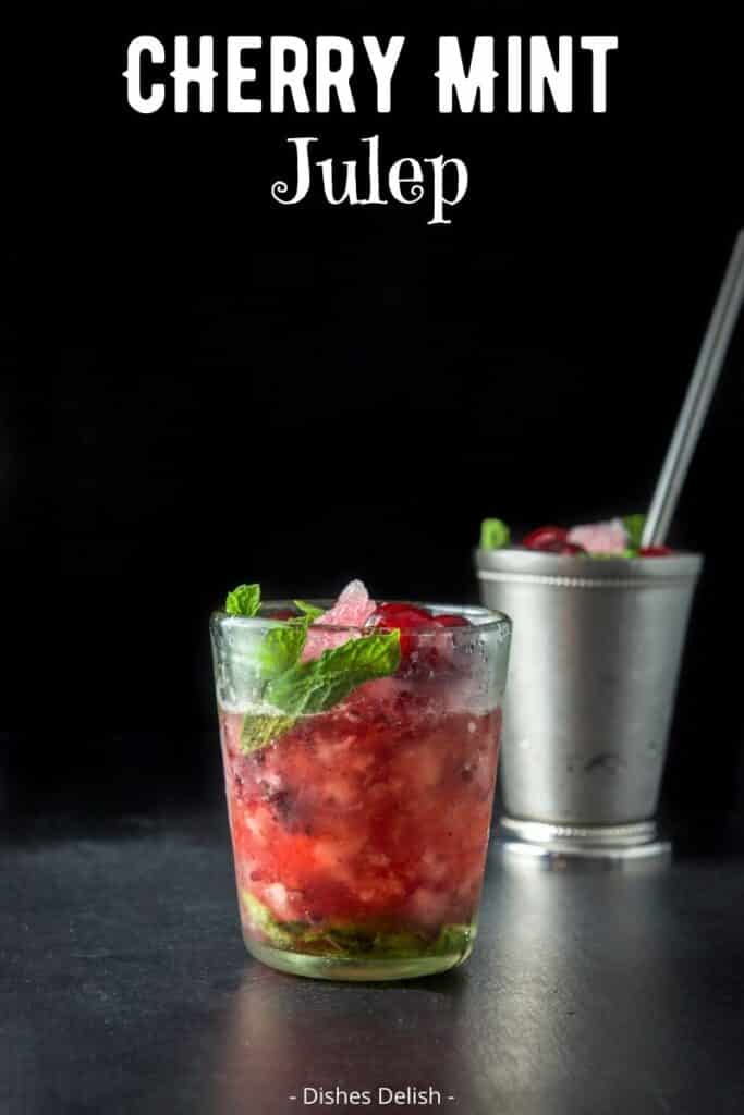 Cherry Mint Julep for Pinterest 3