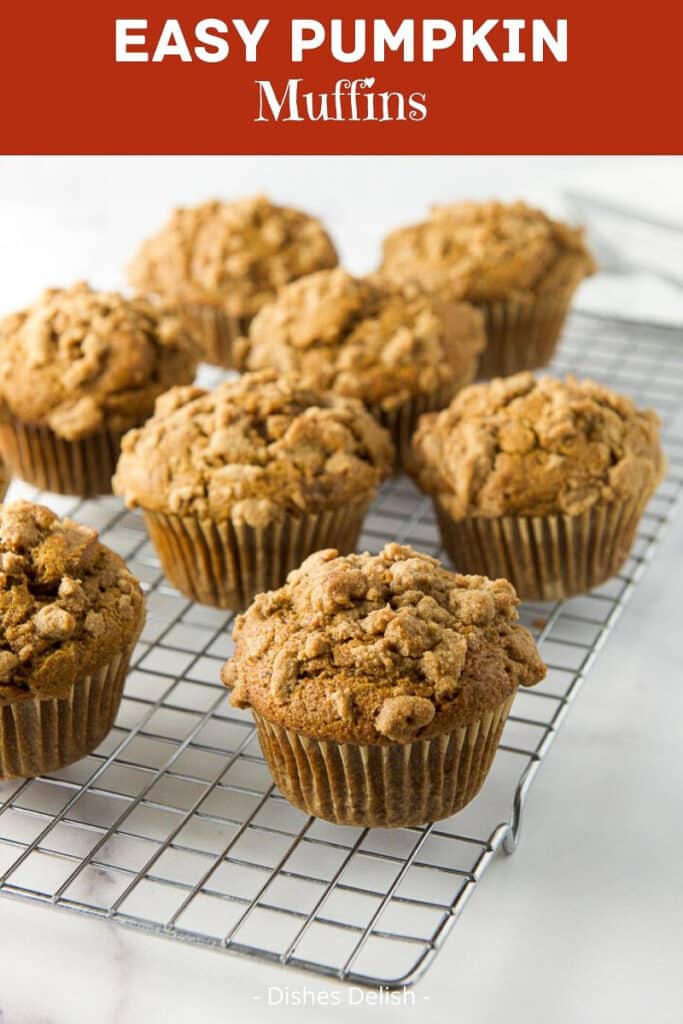 Easy Pumpkin Muffins for Pinterest 2