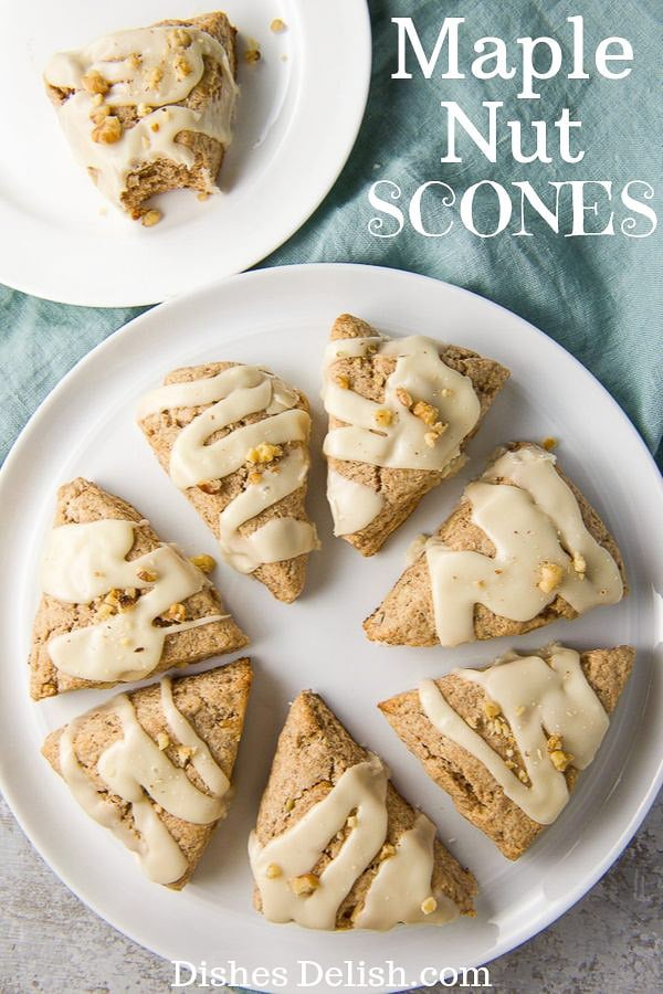 Maple Nut Scones for Pinterest