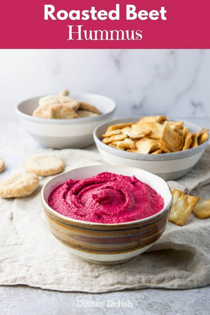Roasted Beet Hummus for Pinterest 2