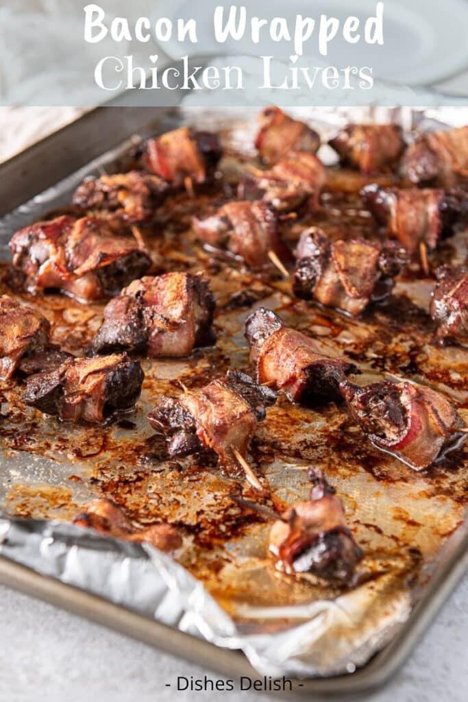 Bacon Wrapped Chicken Livers for Pinterest 4