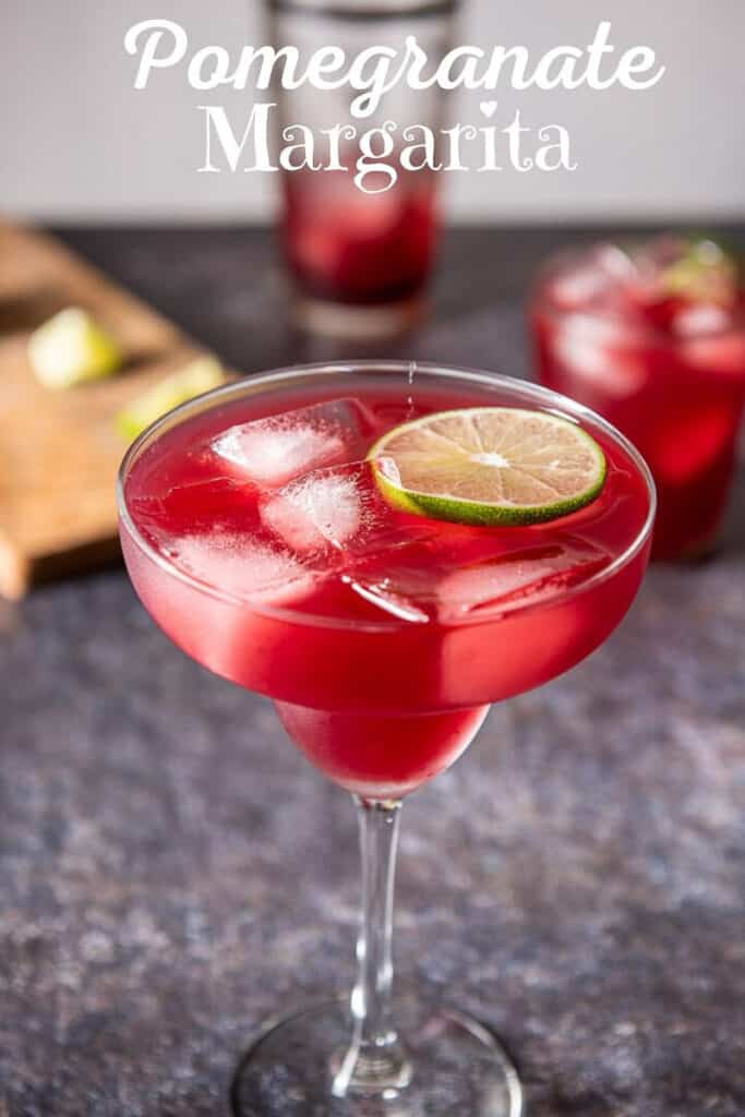 Pomegranate Margarita for Pinterest 2