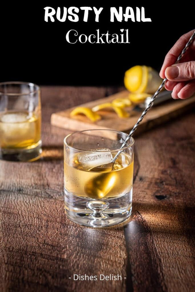 Rusty Nail Cocktail for Pinterest 2