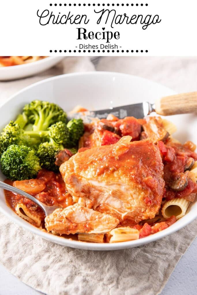 Chicken Marengo Recipe for Pinterest 2