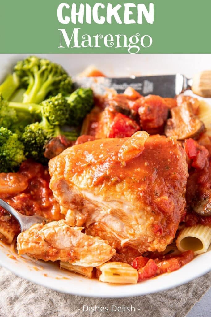 Chicken Marengo Recipe for Pinterest 3