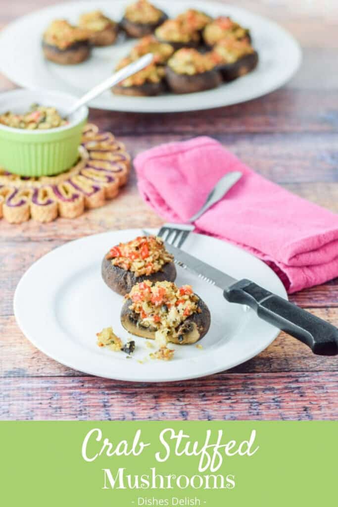 Crab Stuffed Mushrooms for Pinterest 4