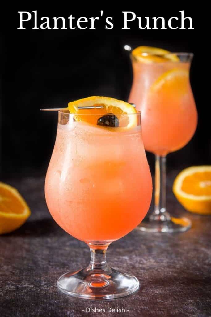 Planter's Punch Cocktail for Pinterest 1