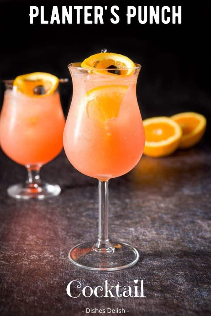 Planter's Punch Cocktail for Pinterest 2