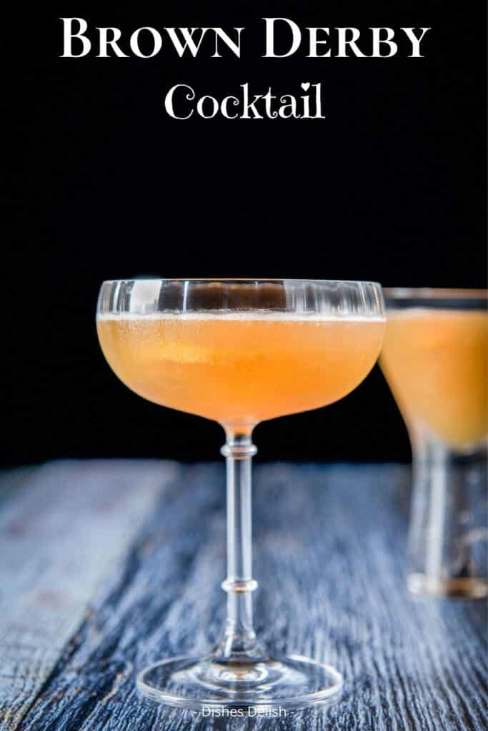Brown Derby Cocktail Pinterest 1