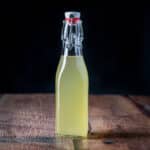 square photo of the syrup in a bottle