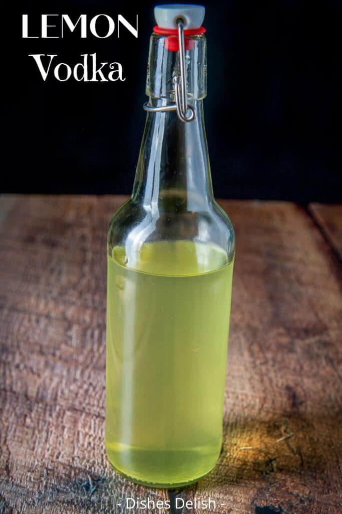 lemon infused vodka for Pinterest 2