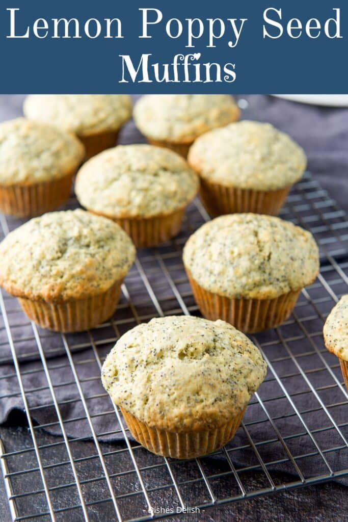 lemon poppy seed muffins for Pinterest 2