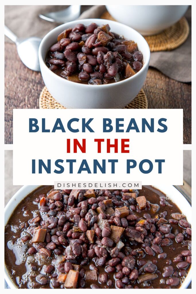 instant pot black beans Pin