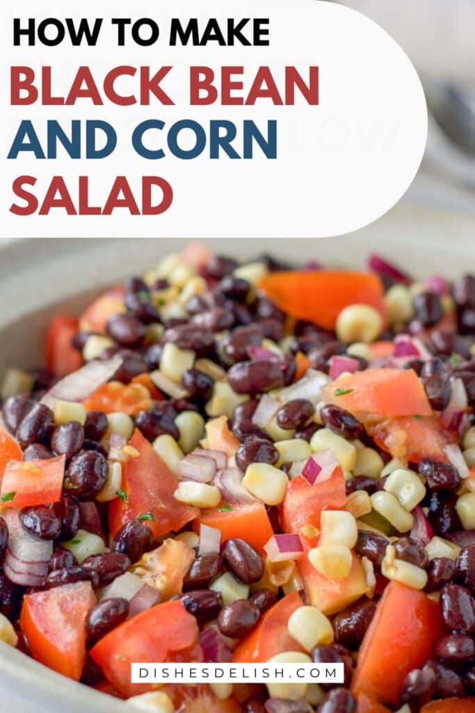 black bean and corn salad pin 3