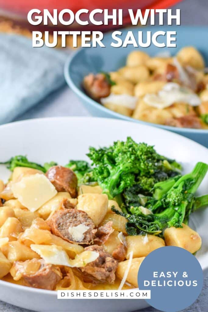 gnocchi with butter sauce pin 3