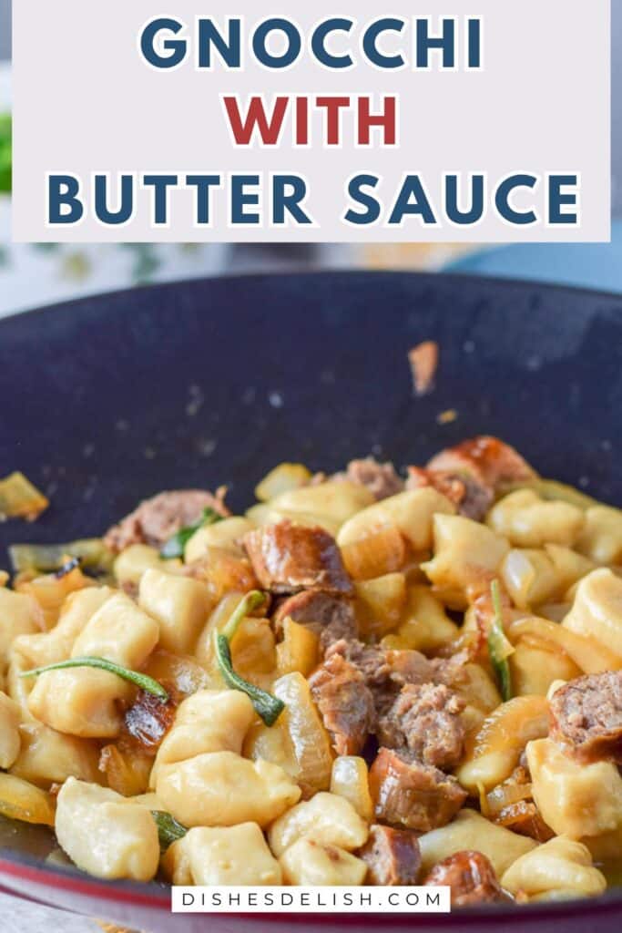 gnocchi with butter sauce pin 4