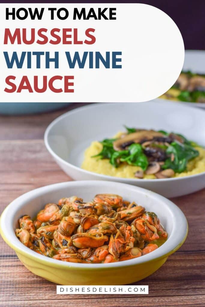 mussels with wine sauce pin