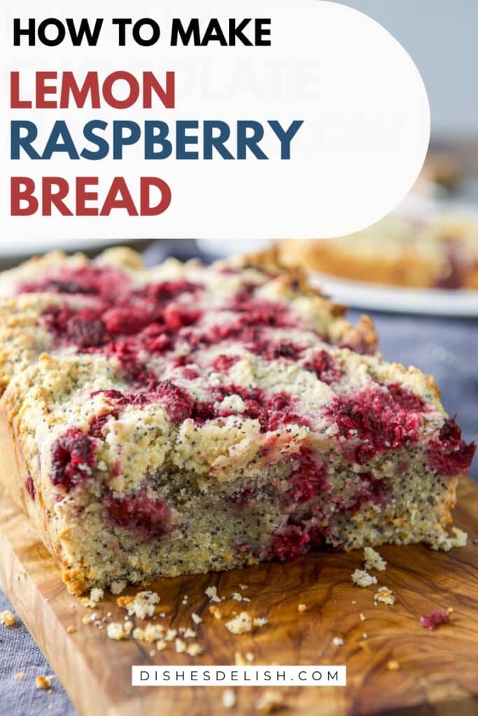 lemon raspberry bread pin